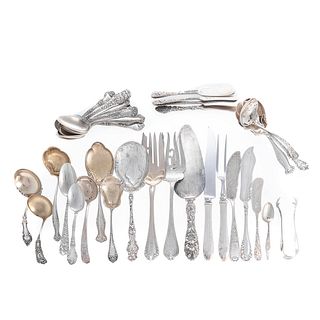Assorted Sterling Silver Flatware & Serving Pieces