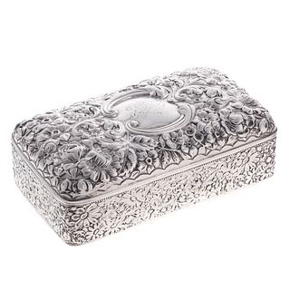 Gorham Sterling Repousse Box