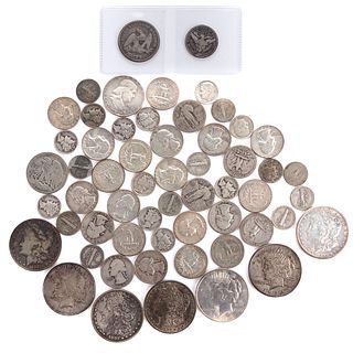 Good Group of US Silver Coins