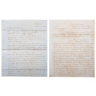 Collection of Mexican War Documents & Letters