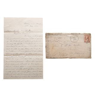 Autograph Letter of Jefferson Davis, 1886