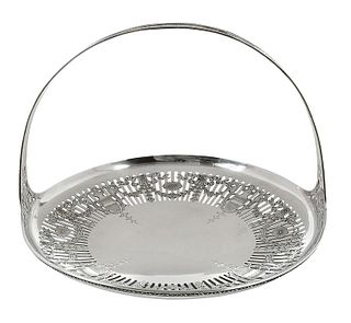 Large Round Whiting Sterling Basket