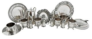 20 Assorted Sterling Table Items