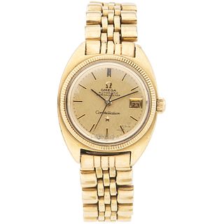 OMEGA CONSTELLATION LADY. 18K YELLOW GOLD. REF. 568 011