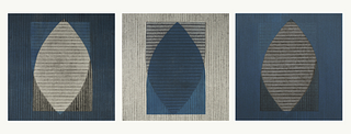 CHRISTIANE CORCELLE, Continuing Ed - Abstract Blue 1, 2 & 3