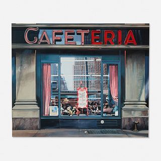 Richard Estes, Cafeteria from Radical Realism I