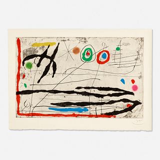 Joan Miró, Trace Sur La Paroi I