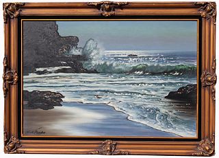 Nick Pasko (California, 20th C.) Seascape