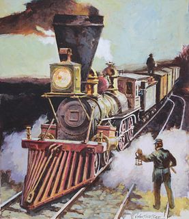 John Swatsley (B. 1937) "The Toronto Locomotive"