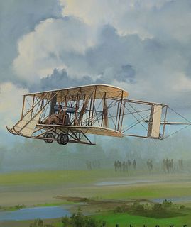 Jack Fellows (B. 1941) "Wright Brothers Model B"