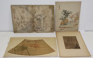4 Signed Chinese Watercolor/Paintings