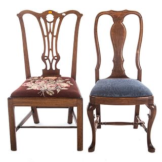 Two Georgian Chairs