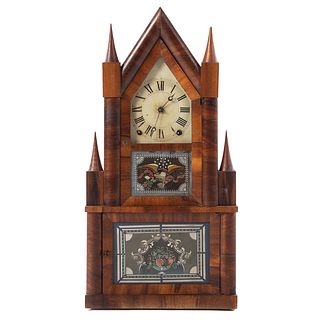 Terry & Andrews Double Steeple Clock