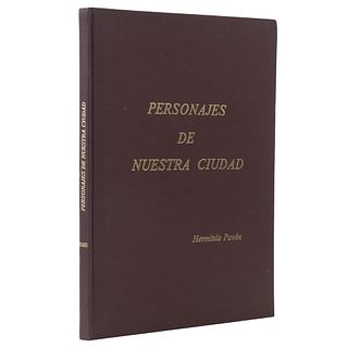 HERMINIA PAVÓN,. Personajes de Nuestra Ciudad: Acuarelas y Dibujos. México: Romes Editores, 1983 80 p.