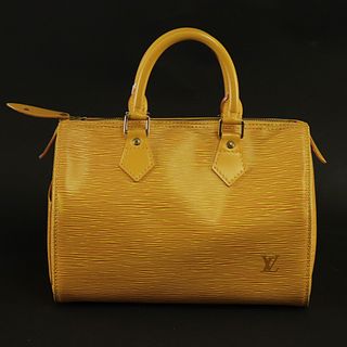 Louis Vuitton - Yellow Epi Leather Speedy 25