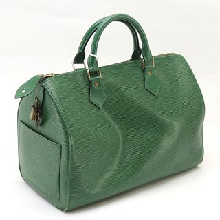 Louis Vuitton - Green Epi Leather Sppedy 30
