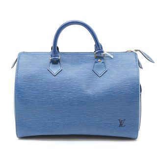 Louis Vuitton - Blue Epi Leather Speedy 30