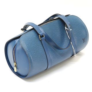 Louis Vuitton - Blue Epi Leather Soufflot