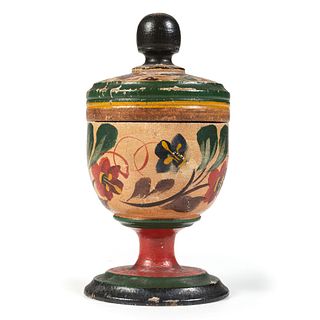 A Lehnware Saffron Cup