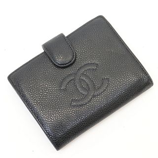 Chanel - Front Logo Small Bifold Wallet