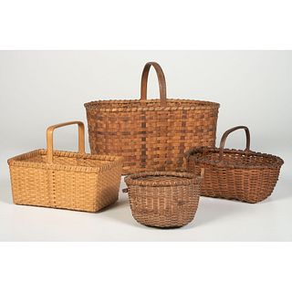 Four Split Baskets