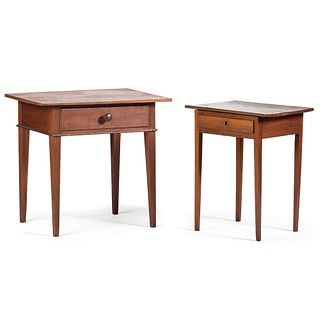 Two Federal Side Tables