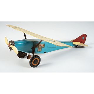 A The Right Plane Tin Toy Plane