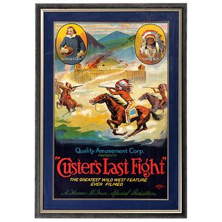 A Custer's Last Fight Movie Poster