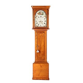 Federal Pine Tall Case Clock