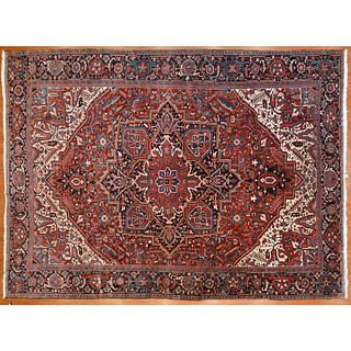 Semi Antique Heriz Carpet, Persia, 10.5 x 14
