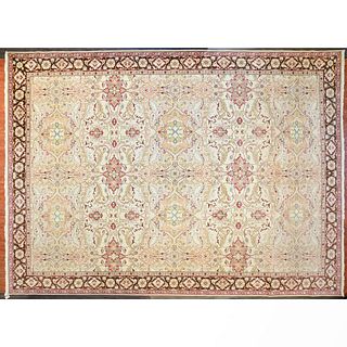 Stark Persian Style Carpet, 12.6 x 17.6
