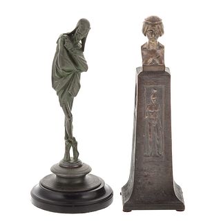 Two German Metal & Bronze Figures