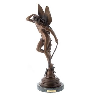 After J.F. Coutan, Cupid Bronze