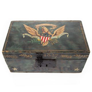 Centennial Painted Wood Box