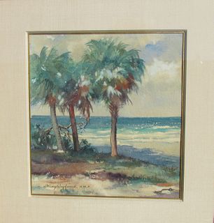 Stanley Woodward (1890-1970) Amer, Watercolor
