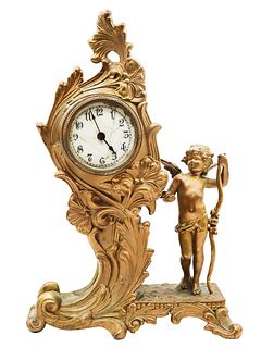 Early 20th C American European Style Clock