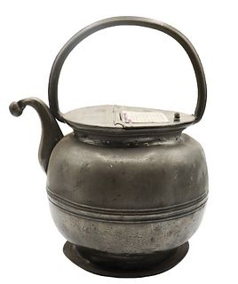 18th Century French Pewter Milk Can