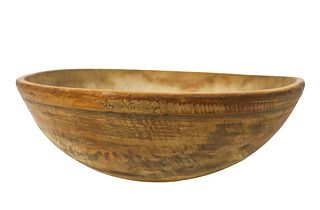 Early American Wooden Bowl