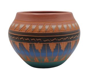 Contemporary Southwestern Decorated Bowl