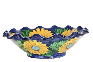 Mexican Talaver Pottery Bowl