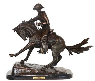After Frederic Remington (1861-1909), Bronze