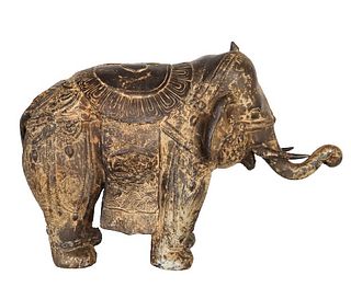 Japanese Wrought Iron Elephant
