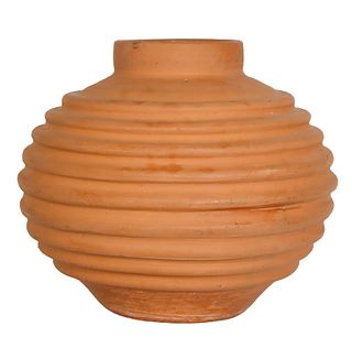Terracotta Lantern Style Jar