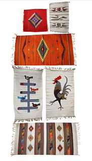 (6) Chimayo Rugs and Blankets