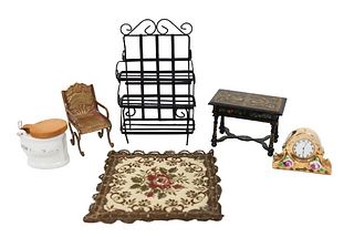 (6) Piece Group of Doll House Furniture