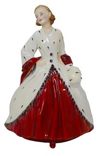 
Royal Doulton Figurine: The Ermine Coat