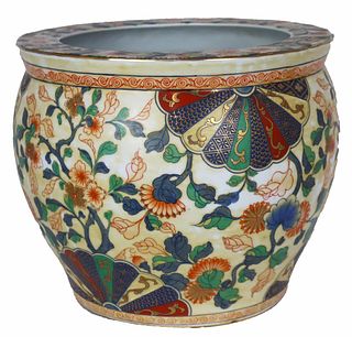 Japanese Porcelain Fish Bowl