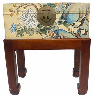Chinese Decorative Box on Four Legs