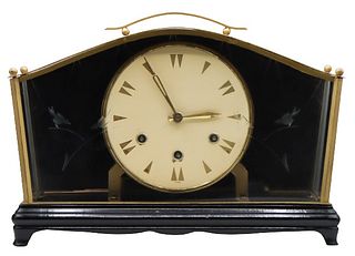 German Art Deco Style Mantle Clock