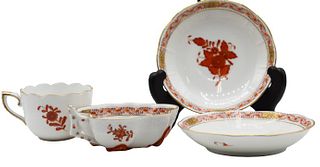 (4) Piece Set, Herend Hungary Porcelain